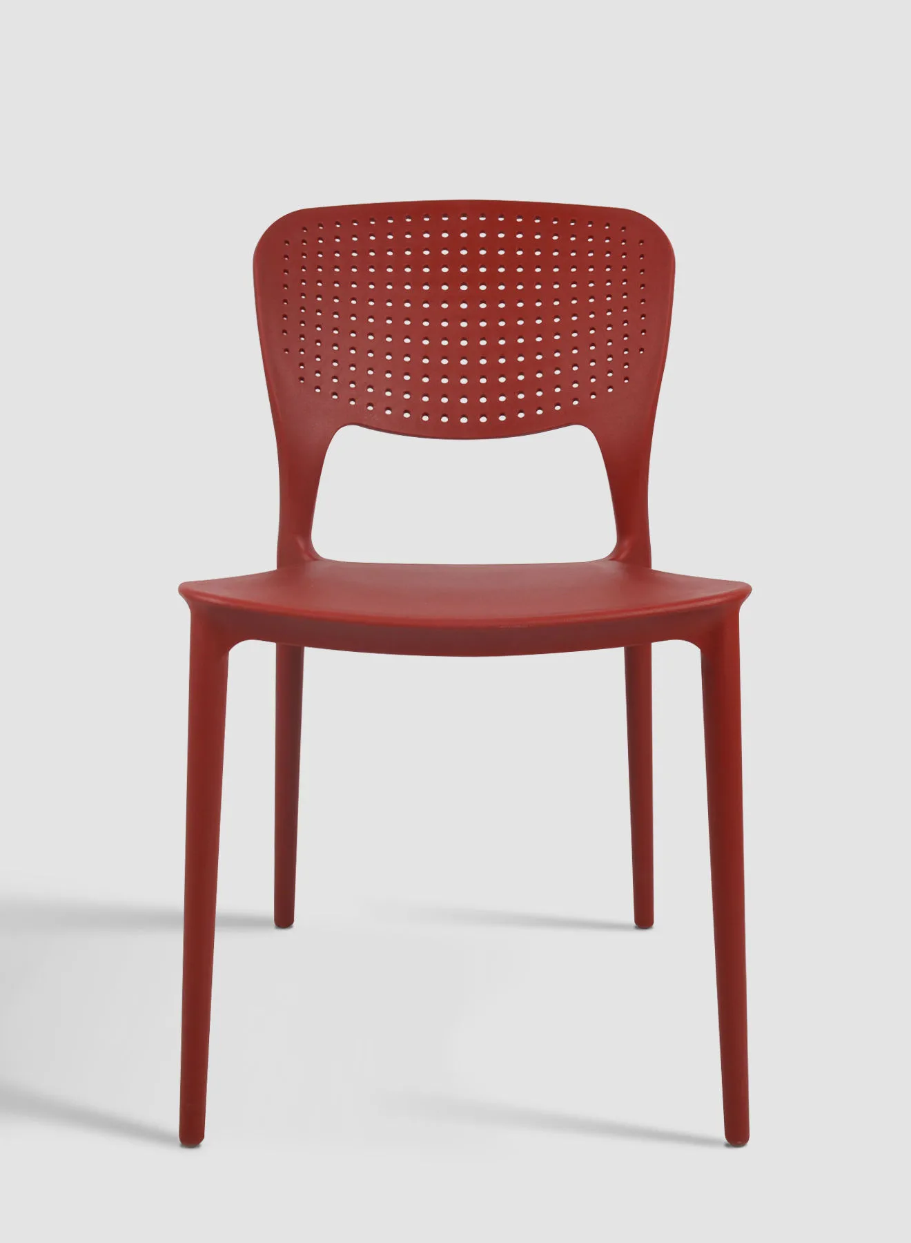Switch Dining Chair In Dark Red Size 46 X 56 X 80cm - packed size 55.5 X 47 X 81cm