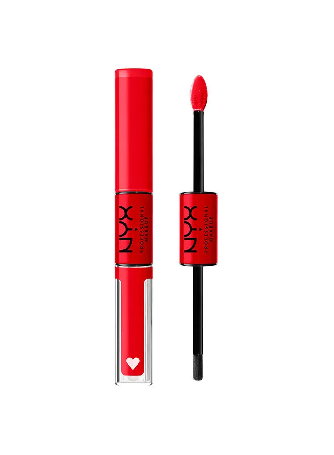 NYX PROFESSIONAL MAKEUP Shine Loud High Lip Color Rebel in Red 17