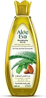 Aloe Eva Hair Oil Aloe Vera & Almond Oil & Arugula 200ml Hair oil Alo Eva with Cactus, almond oil and screwdriver for heavy hair and faster growth 200 ml