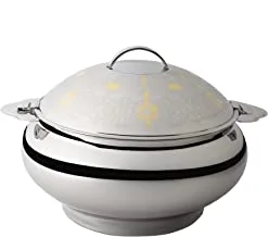 Al Saif Alyaa Hot Pot Stainless Steel Hot Pot Size : 2Liter, Colour : Silver