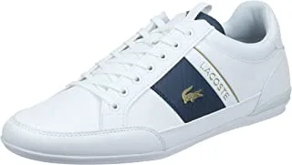 Lacoste Sideline Leather And Synthetic Colour pop mens Sneaker