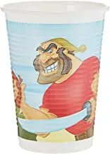 Manege – 4085 – Party Kit – Pack of 10 Pirate Party Cups 20Cl, Multi Color