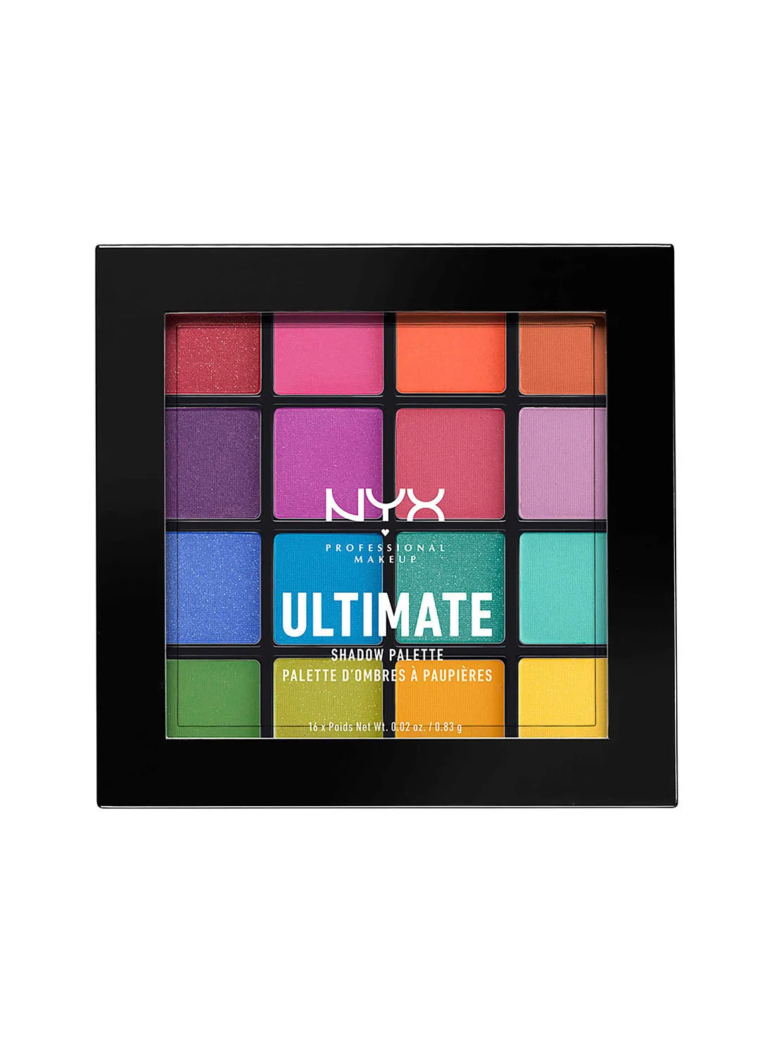 NYX PROFESSIONAL MAKEUP Ultimate Shadow Palette - Brights 04