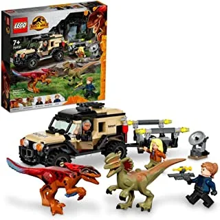 LEGO® Jurassic World Pyroraptor & Dilophosaurus Transport 76951 Building Toy Set (254 Pieces)