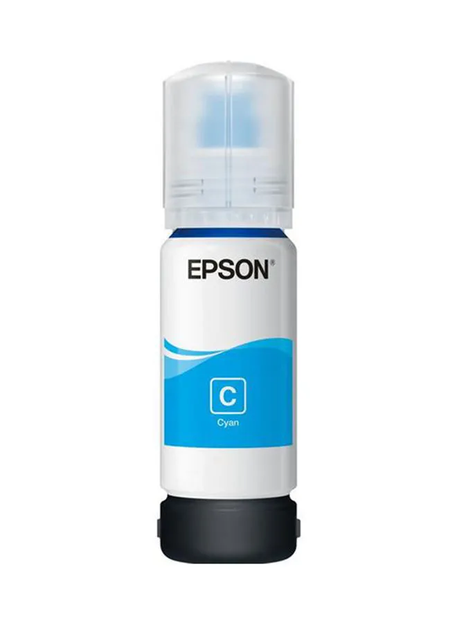 زجاجة حبر EPSON 106 EcoTank ، حبر صور لإعادة تعبئة الطابعة - سماوي