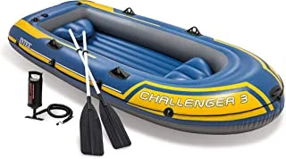 Intex Challenger Inflatable Boat Set with Oars + Inflator (Multiple Sizes Available)