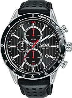 Lorus ساعة يد كوارتز أنالوج للرجال بسوار جلدي RM335GX9
