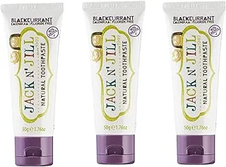 Natural Toothpaste - Blackcurrant - 50ml by JACK AND JILL KIDS