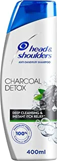 Head & Shoulders Charcoal Detox Anti-Dandruff Shampoo, 400 ml