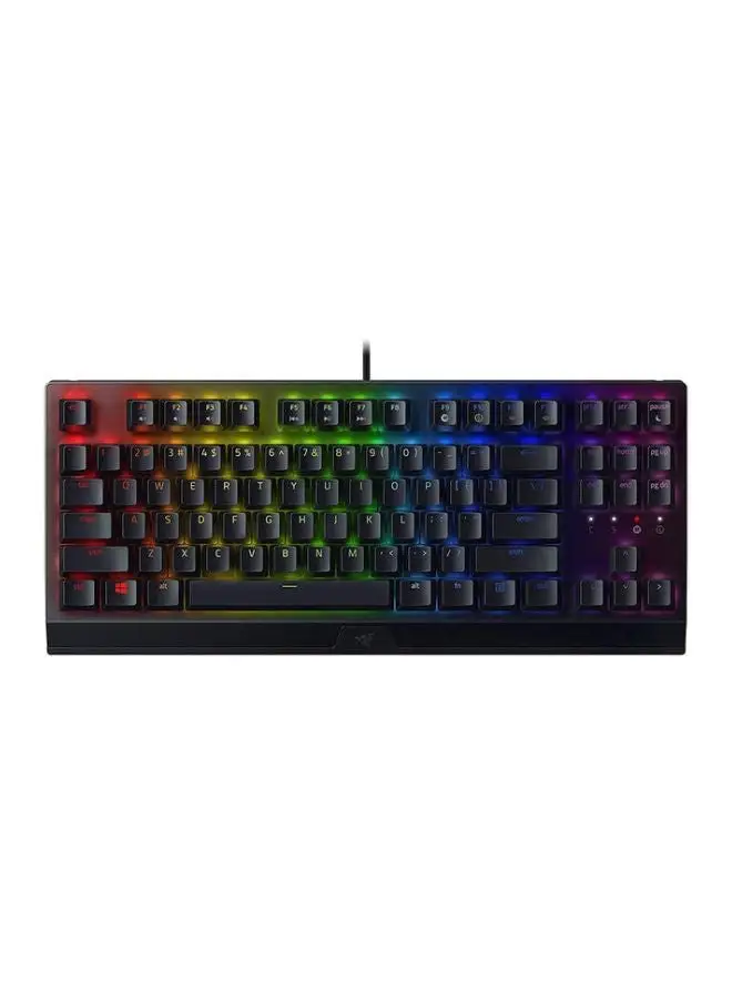 RAZER Widow V3 Tenkeyless ، مفاتيح خضراء ، Tactile and Clicky ، ABS Keycaps ، RGB أسود