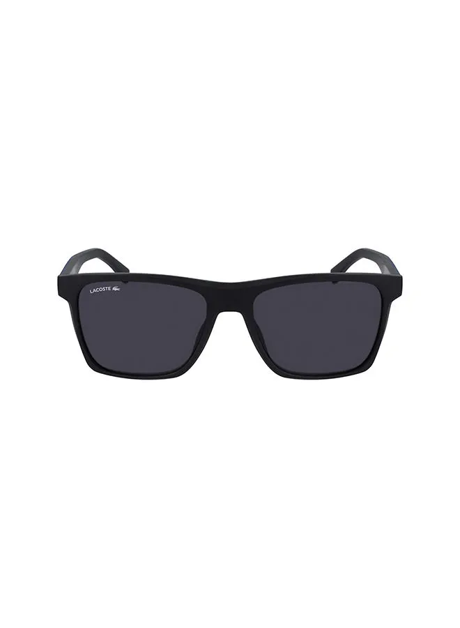 نظارات LACOSTE للرجال كاملة الحواف محقونة ومستطيلة الشكل