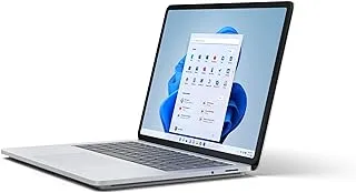 Microsoft Surface Laptop Studio مع شاشة عرض 14 بوصة بكسل سينس / معالج Intel I5-11300H / ذاكرة وصول عشوائي 16 جيجابت / محرك أقراص صلب الحالة 512 جيجابت / Windows 11 Home / بلاتينيوم - [9Wi-00013]