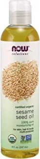 Now Organic Sesame Seed Oil 237ml