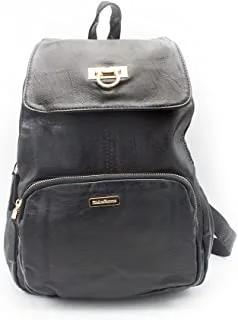 حقيبة ظهر جلدية للبنات ، حقيبة مدرسية خفيفة الوزن مناسبة للارتداء في جميع المناسبات