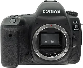 كاميرا كانون EOS 5D Mark IV هيكل فقط - 30.4 ميجابيكسل ، كاميرا دي اس ال ار ، اسود