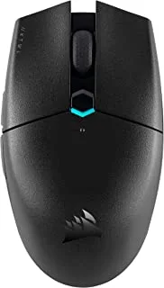 Corsair katar pro wireless, lightweight fps/moba gaming mouse with slipstream technology, compact symmetric shape, 10,000 dpi - black