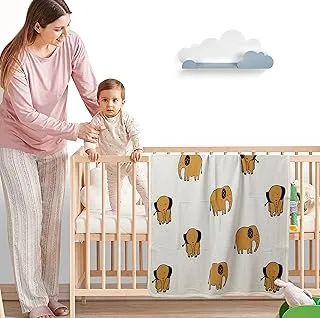 Nurtur - 100% cotton Knitted Baby Blanket TRHA24239