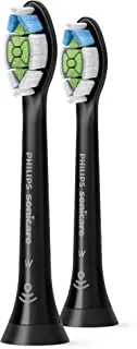 Philips Sonicare 2 Replacment Toothbrush Heads Medium Black Colour (HX6062/96)