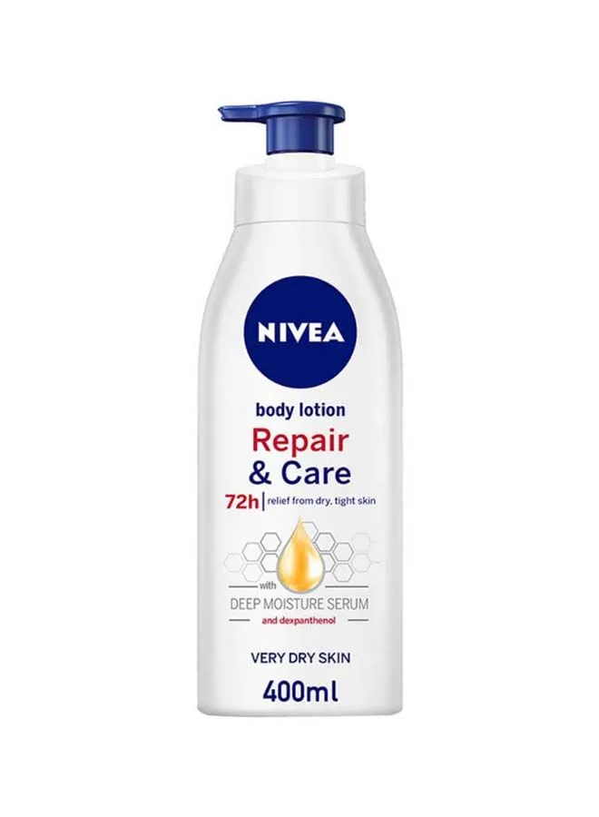 NIVEA Repair And Care Body Lotion, Dexpanthenol, Very Dry Skin 400ml