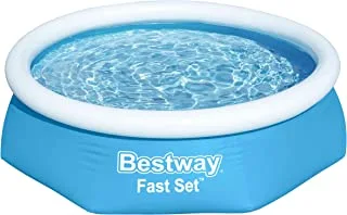 Bestway Fast Set Pool 244M X 61Cm, Multicolor, 57448