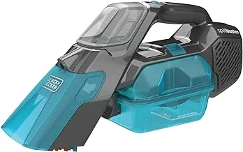 Black & Decker | 12V Carpet Cleaner | Cordless, Portable & Bagless | Helps remove stains from carpets, rugs and more |Dish washer safe bowl | Blue | BHSB315J-B5 | 2 year warranty