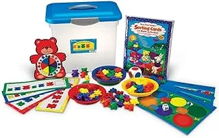 Learning Resources Three Bear Family Sort, Pattern & Play Activity Set, Homeschool Accessory, Counting & Sorting, Ages 3+
