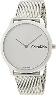 Calvin Klein Men's Quartz Watch, Analog Display and Stainless Steel Strap K3M211Y6