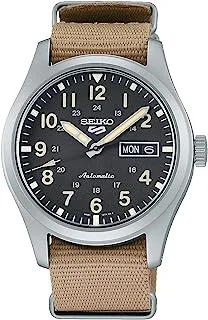 Seiko Men's Analogous Automatic Watch with Nylon Strap SRPG35K1, Brown