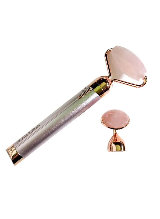 Toshionics Flawless Face Massager Silver/Gold 13x3cm