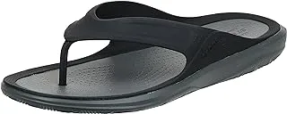 Crocs mens Men's Swiftwater Wave Flip Flop|Casual Summer Sandal|Beach and Shower Shoe