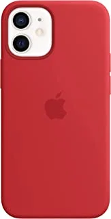 جراب Apple المصنوع من السيليكون مع MagSafe (لجهاز iPhone 12 mini) - (PRODUCT) أحمر