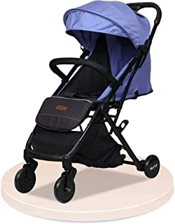 Nurtur Bravo Baby/Kids Travel Stroller – (0 – 36 months), Storage Basket, Detachable Bumper, 5-Point Safety Harness, Compact Foldable Design, (Official Nurtur Product)