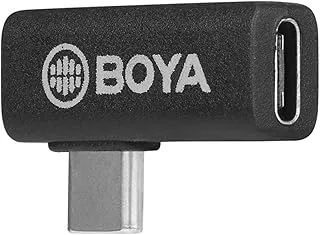 Boya BY-K5 Type-C (Male) to Type-C(Female) Adapter - Black