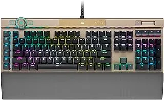 Corsair K100 RGB Optical-Mechanical Gaming Keyboard - Midnight Gold (AR), CH-912A21A-NA