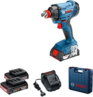 BOSCH - GDX 180-LI cordless impact driver/wrench, 18 Volt, 180 nm Torque, 2800 rpm, high impact rate and speed, open frame motor and battery cell protection ensuring a longer lifetime