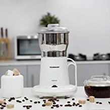 Olsenmark 2000W Coffee Grinder - Electric Grinder - Stainless Steel Jar &Blades for Coffee Beans, Spices &Dried Nuts Grinding - Detachable Bowl, Transparent Lid - Large Capacity Mill