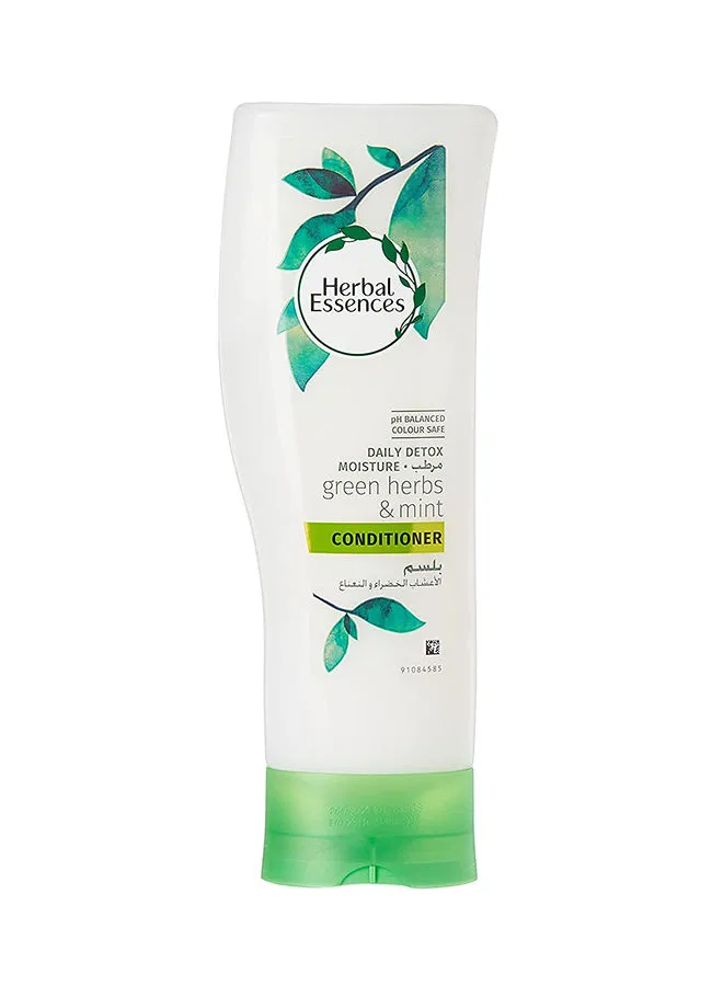 Herbal Essences Daily Detox Moisture Green Herbs And Mint Conditioner Green Hurbs & Mint 360ml