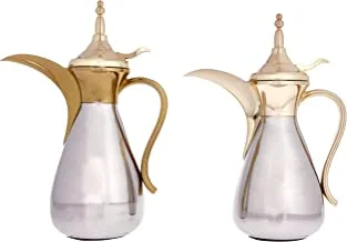 السيف وعاء قهوة 0.75 لتر و 1.0 لتر ، اللون: مرآة للجسم مع ذهبي