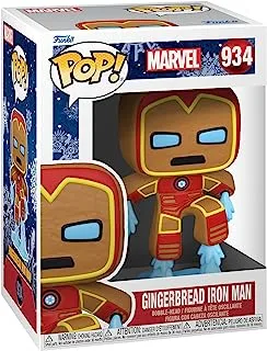 Funko 50658 POP Marvel: Holiday-Iron Man S3 Collectible Toy, Multicolour