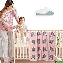 Nurtur - 100% cotton Knitted Baby Blanket TRHA24217