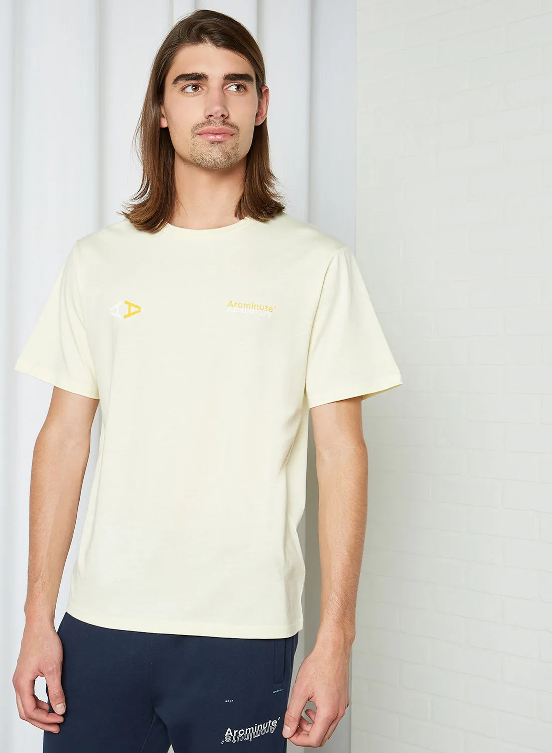 Arcminute Solid Logo T-Shirt Sherbert