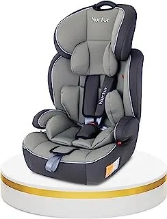 Nurtur Ragnar Baby/Kids 3-in-1 Car Seat + Booster Seat - Adjustable Headrest - 5-Point Safety Harness - 9 months to 12 years (Group 1/2/3), Upto 36kg (Official Nurtur Product), Multicolor
