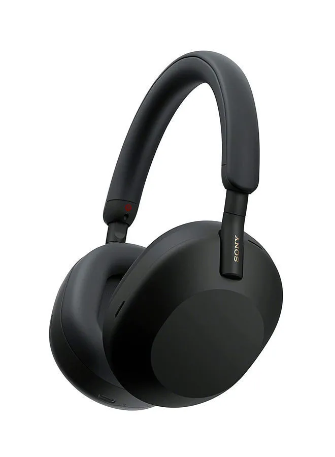 سماعات رأس لاسلكية مانعة للضوضاء من سوني WH-1000XM5 - أسود