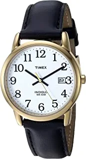 ساعة Timex للرجال Easy Reader Date بسوار جلدي