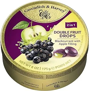 C & H Duo Fruit Blackcurrant With Apple Filling 175 Gm