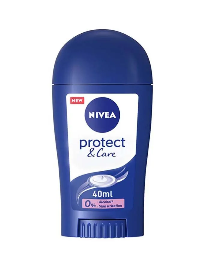 NIVEA Protect And Care Antiperspirant No Alcohol Stick 40ml