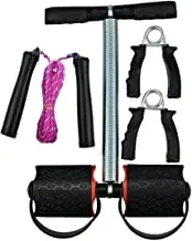 ALSafi-EST 3-Way Training Set for Multi fitness exercise - Tummy Trimmer - Jump Rope - Hand Grips - P