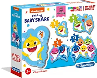 Clementoni Baby Shark My First Puzzle Multi-Coloured