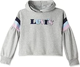 Levi's girls Levi's® Rainbow Trim Cropped Hoodie T-Shirt