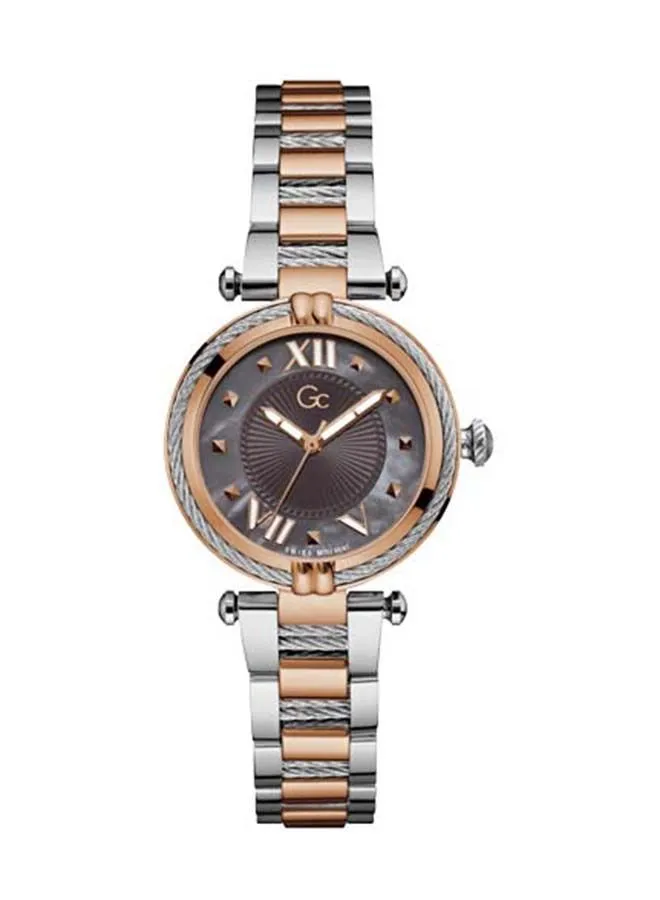Gc Women's Stainless Steel Bracelet Watch Y18015L5MF